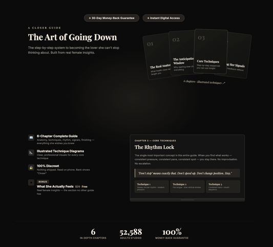 The Complete Guide to Oral Mastery — What She Wishes You Already Knew